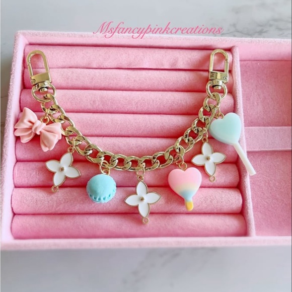 Accessories - Handmade Pastel dream purse chain
